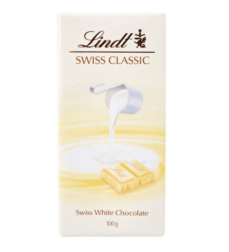 Chocolate Lindt Swiss Classic White - 100g