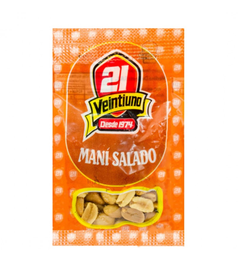 Mani Salado 21 - 100g