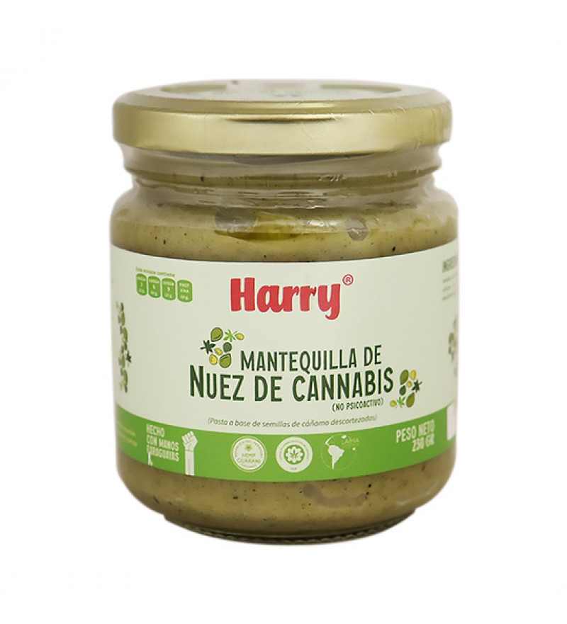 Mantequilla Harry Nuez de Cannabis - 230g