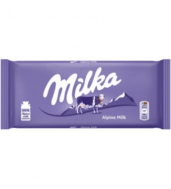 Barra de Chocolate Milka Alpine Milk- 100g