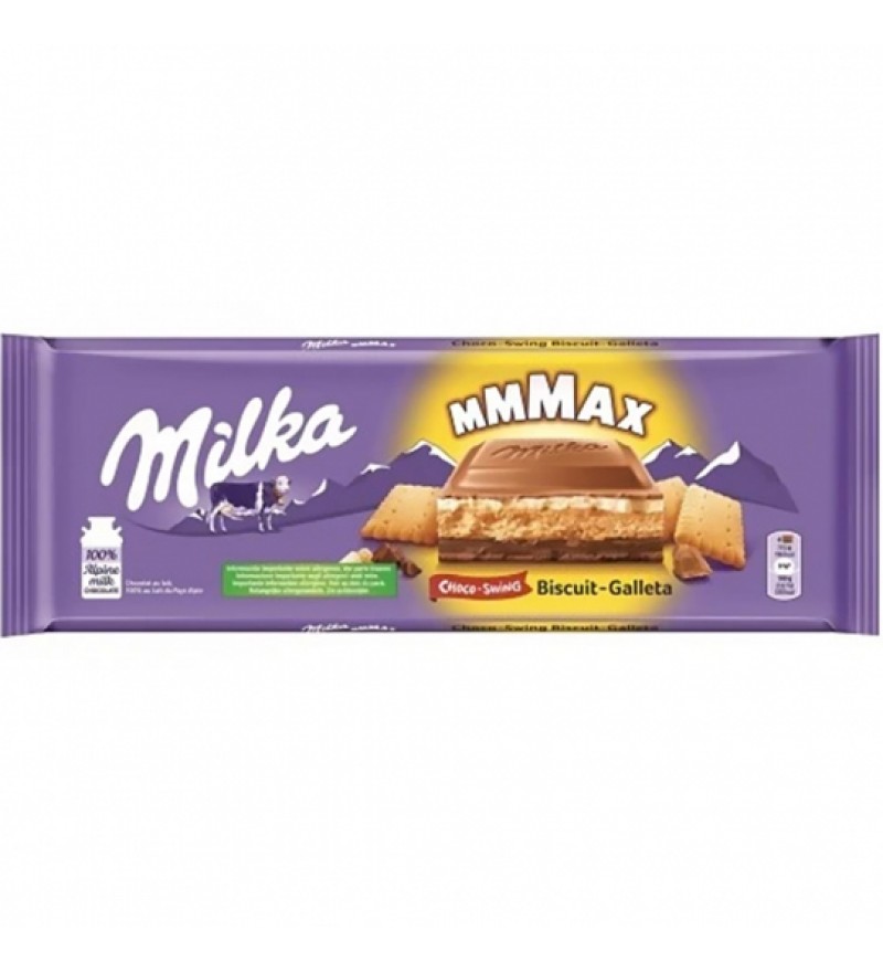 Chocolate Milka Choco Swing, biscuit - Galleta - 300g