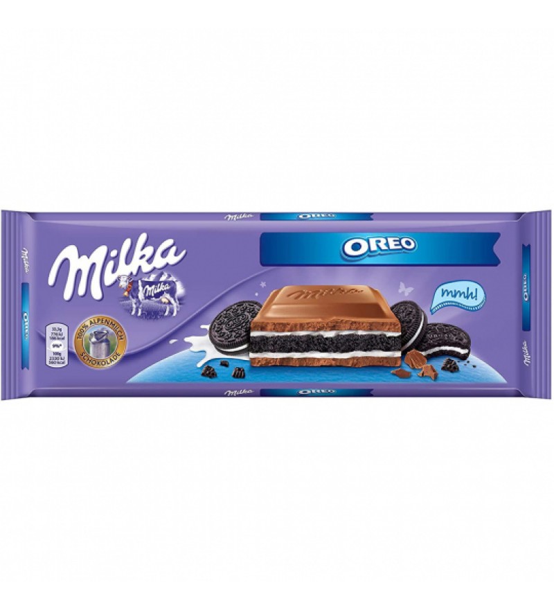 Barra de Chocolate Milka Oreo 300g