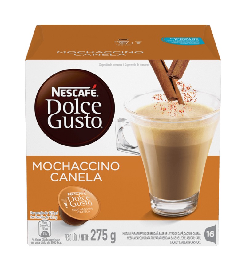 Capsula de Café Nescafe Dolce Gusto Mochaccino Canela - 275G