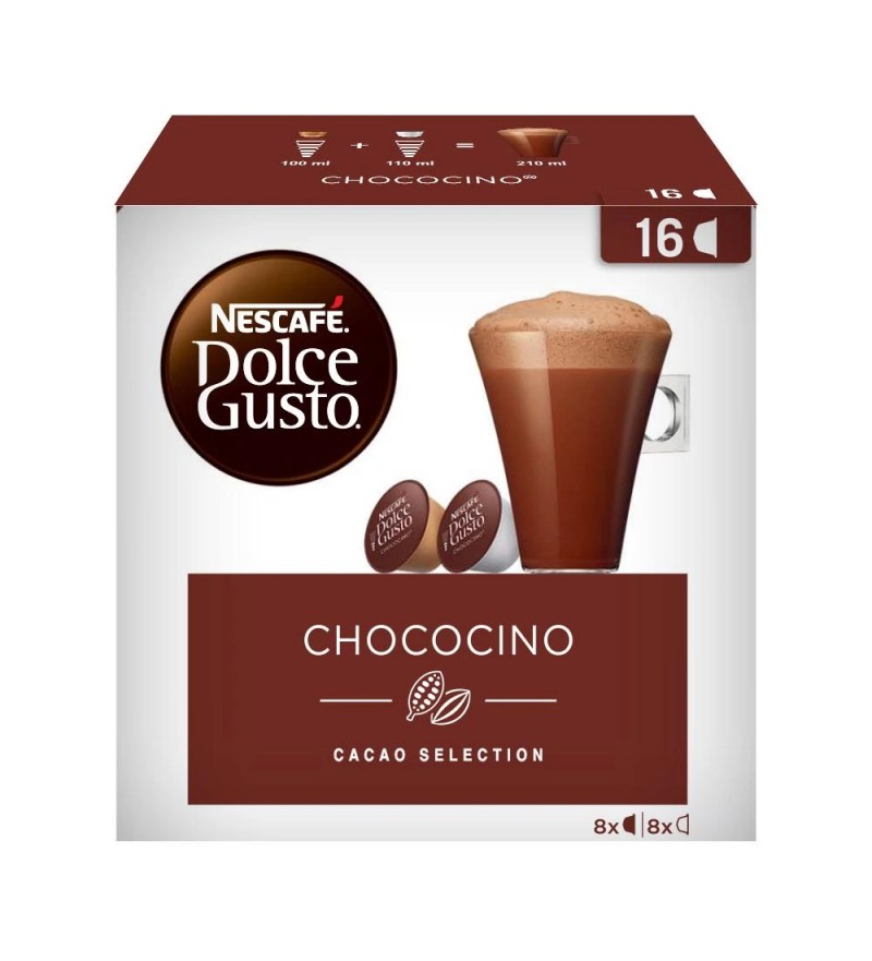 Capsula de Café Nescafe Dolce Gusto Chococino (16 unid.) con 7 intensidades - 160G 