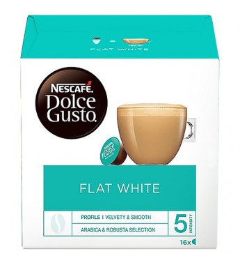 Cápsula de Café Nescafe Dolce Gusto Flat White (16) - 187.2G
