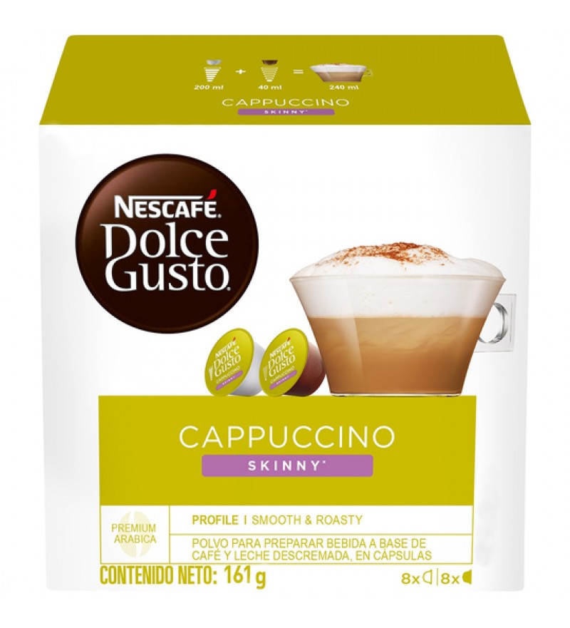 Cápsula de Café Nescafe Dolce Gusto Cappuccino Skinny (16) - 161G