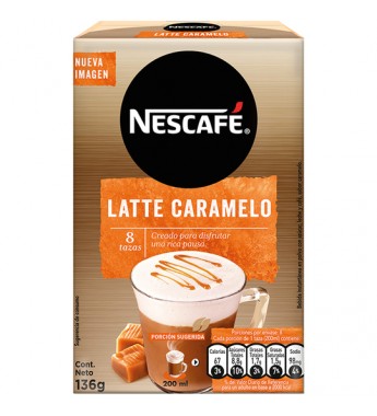 Café Soluble Nescafe Caramelo Latte - 136g
