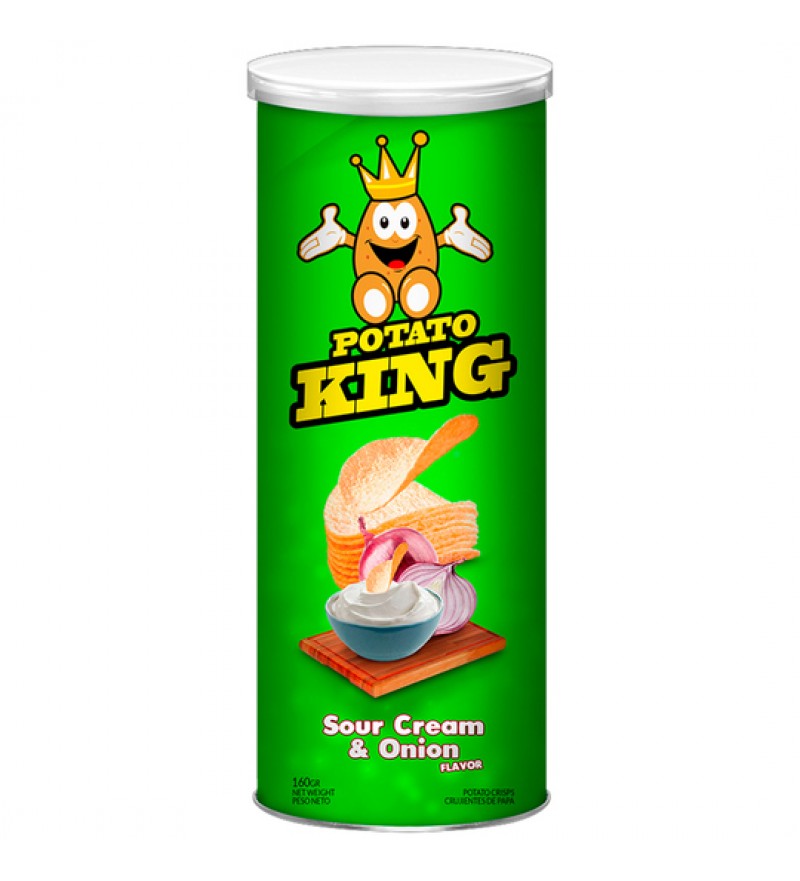 Papa Frita kings Sour Crean y Onion 160g