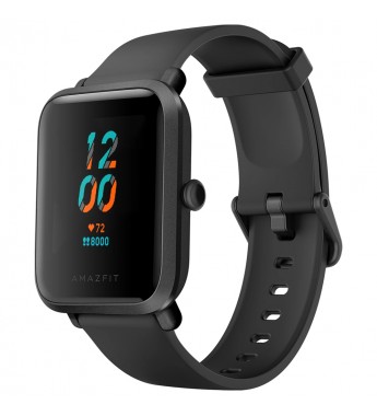 Smartwatch Amazfit Bip S A1821 con Pantalla 1.28" Bluetooth/5 ATM - Carbon Black