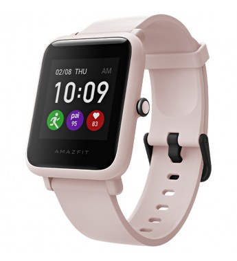 Smartwatch Amazfit Bip S Lite A1823 con Pantalla 1.28" Bluetooth/5 ATM - Sakura Pink