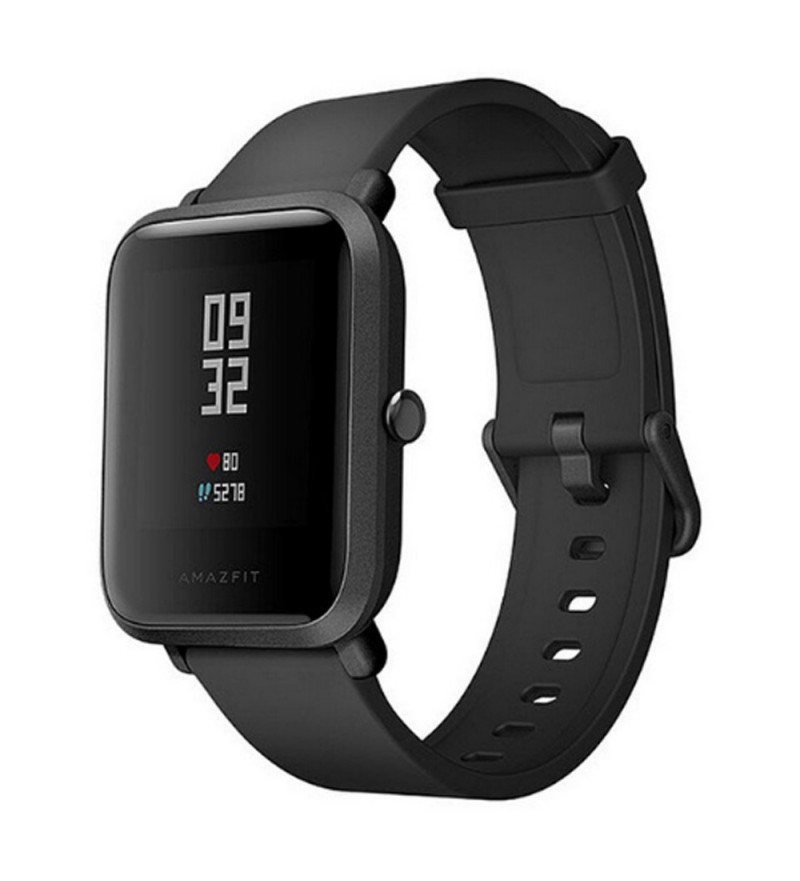 Smartwatch Amazfit Bip Lite A1915 con Bluetooth/3 ATM/Sensor HR - Negro
