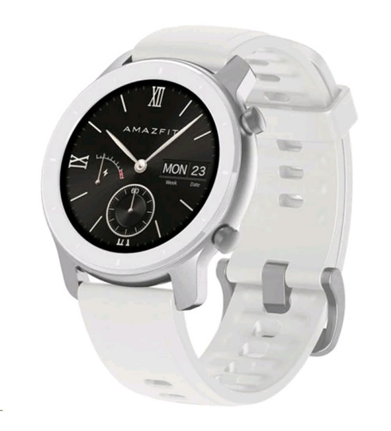 Smartwatch Amazfit GTR A1910 con GLONASS/Bluetooth/42 mm - Moonlight White