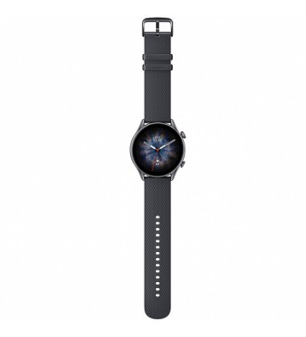 Smartwatch Amazfit GTR 3 Pro A2040 con Pantalla 1.45" AMOLED/Bluetooth/5 ATM - Infinite Black