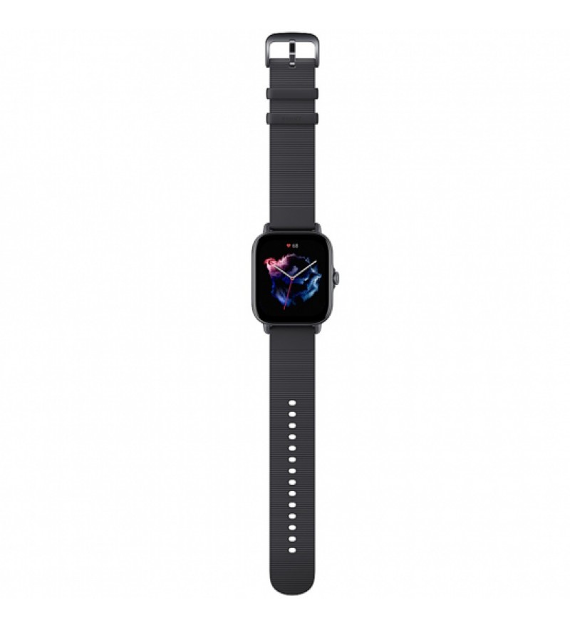 Smartwatch Amazfit GTS 3 A2035 con Pantalla 1.75" AMOLED/Bluetooth/5 ATM - Graphite Black