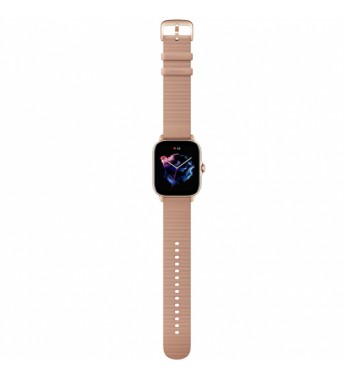 Smartwatch Amazfit GTS 3 A2035 con Pantalla 1.75" AMOLED/Bluetooth/5 ATM - Terra Rosa