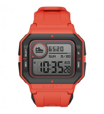 Smartwatch Amazfit Neo A2001 con Pantalla de 1.2" Bluetooth/5 ATM - Naranja