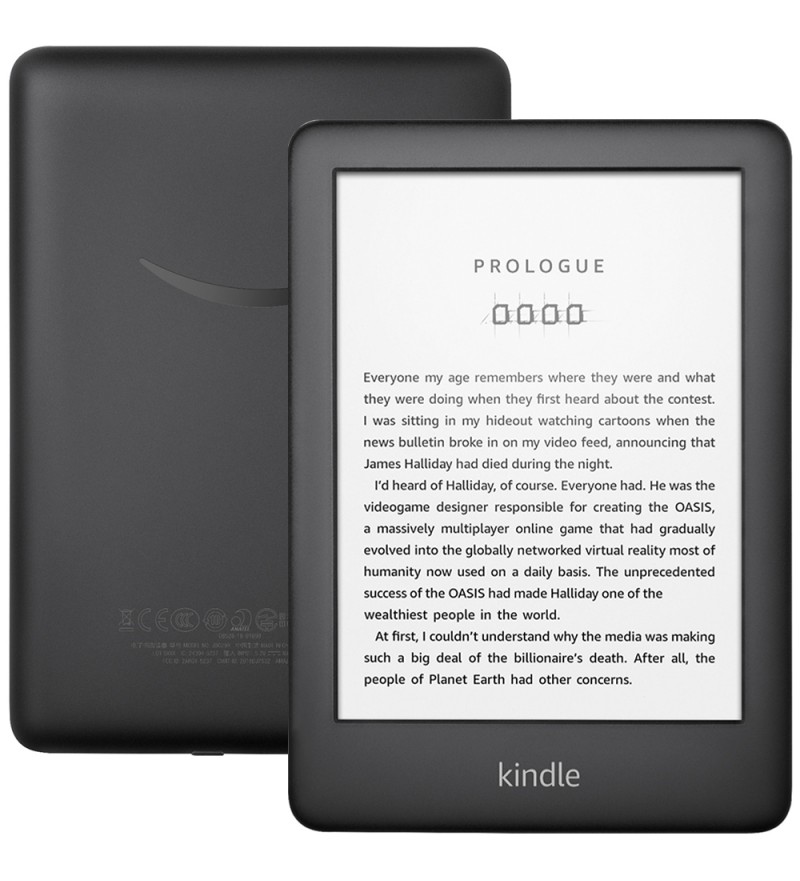 Lector de Libro Electrónico Amazon Kindle de 6" 8GB (10ª Generación) - Negro