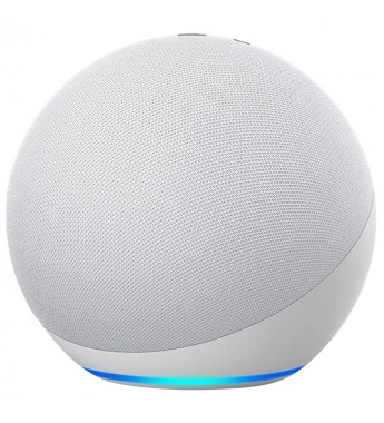 Speaker Amazon Echo 4ª Generación con Wi-Fi/Bluetooth/Alexa - Glacier White
