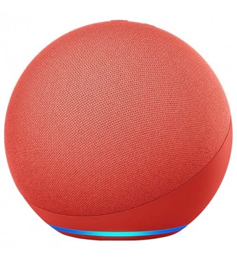 Speaker Amazon Echo 4ª Generación con Wi-Fi/Bluetooth/Alexa - Limited Edition (PRODUCT)RED