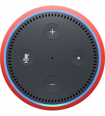 Speaker Amazon Echo Dot Kids Edition 2ª Generación con Bluetooth/Wi-Fi/Alexa/Bivolt - Punch Red