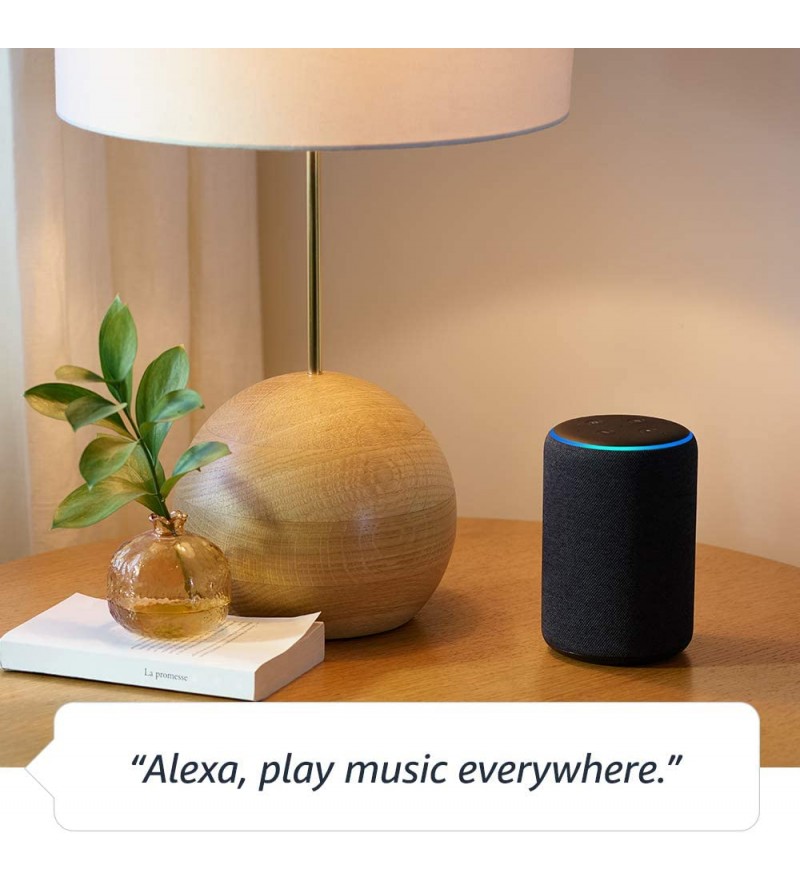 Speaker Amazon Echo Plus 2ª Generación con Bluetooth/Wi-Fi/Alexa - Heather Grey