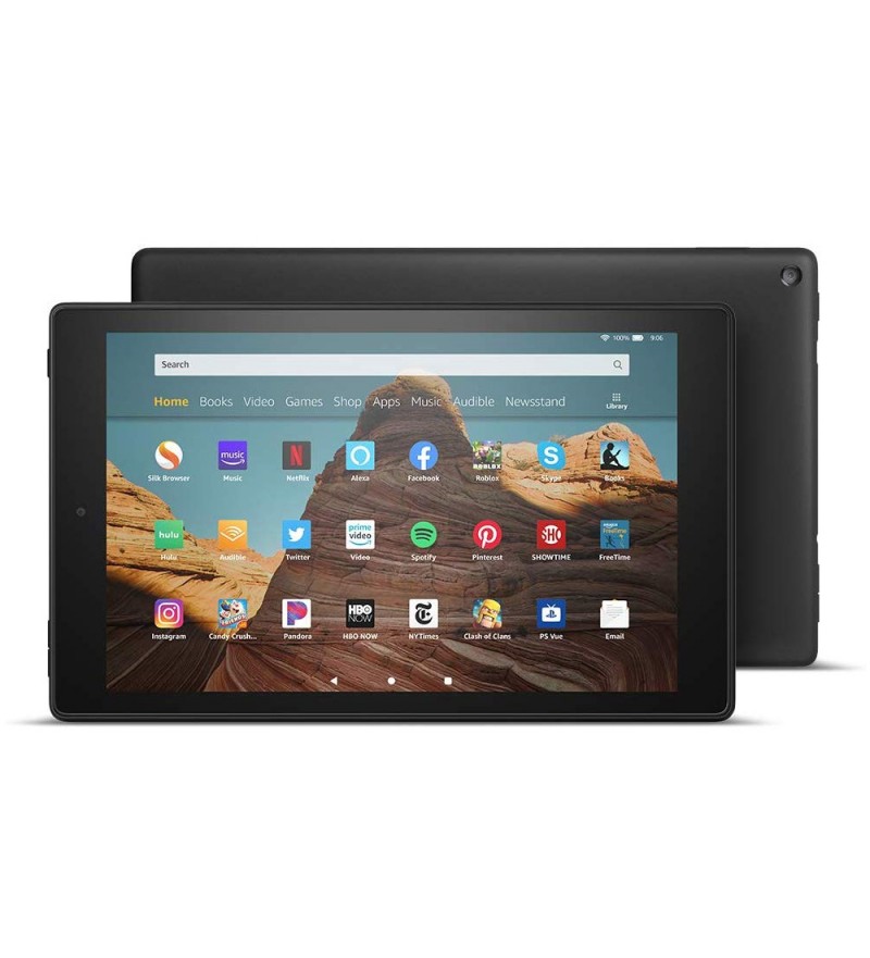 Tablet Amazon Fire HD 10 de 10.1" 2/64GB 2MP/2MP Fire OS - Negro