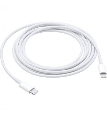 Cable Apple USB-C a Lightning MX0K2AM/A (1 metro) - Blanco