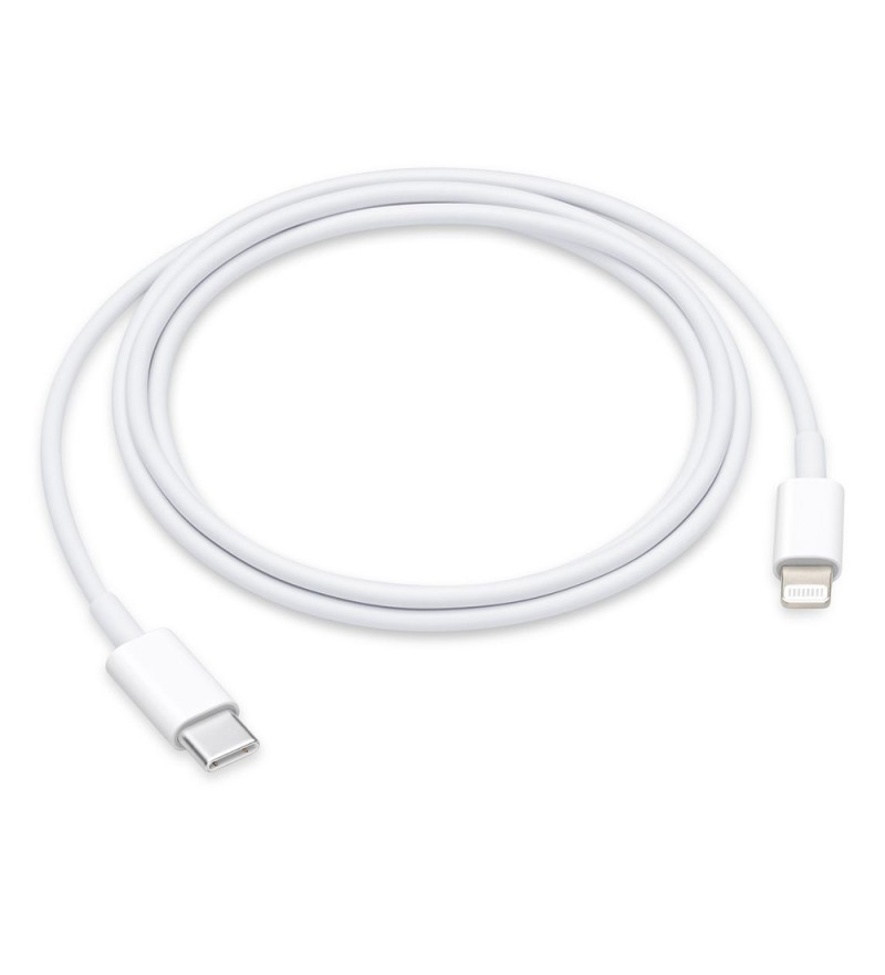 Cable Apple USB-C a Lightning MK0X2AM/A (1 metro) - Blanco