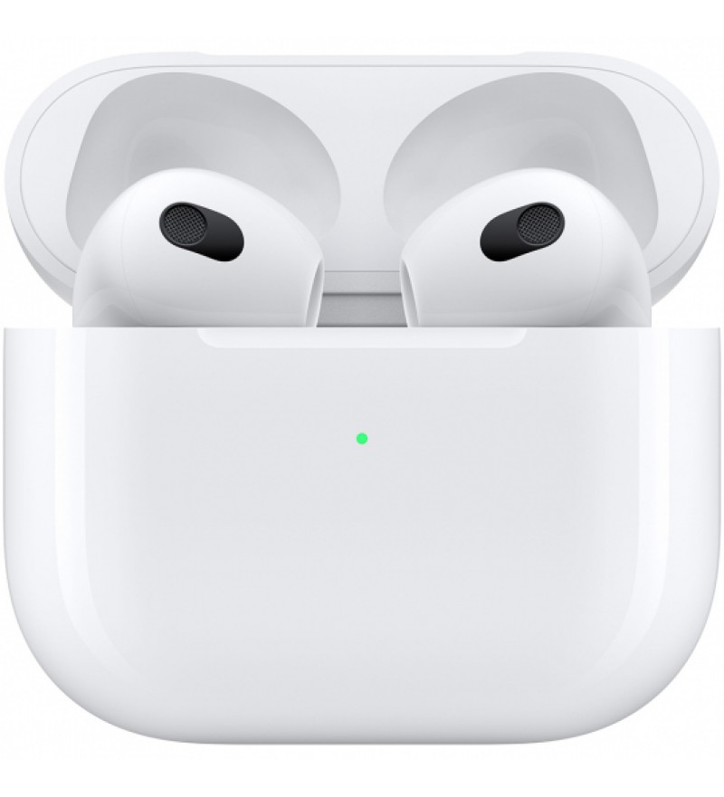 Apple AirPods 3 MME73AM/A con Chip H1/Bluetooth (MagSafe Charging Case) - Blanco