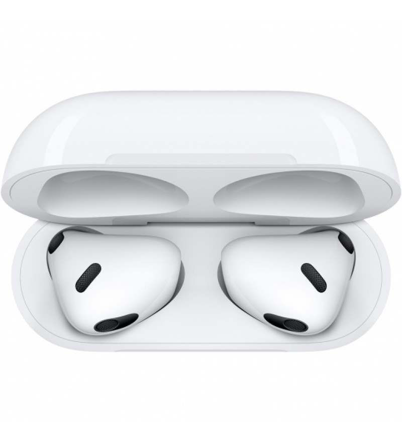 Apple AirPods 3 MME73BE/A con Chip H1/Bluetooth (MagSafe Charging Case) - Blanco