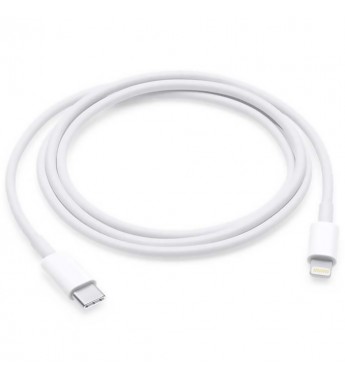 Cable Apple A1703 MQGJ2ZM/A USB-C a Lightning (1 metro) - Blanco