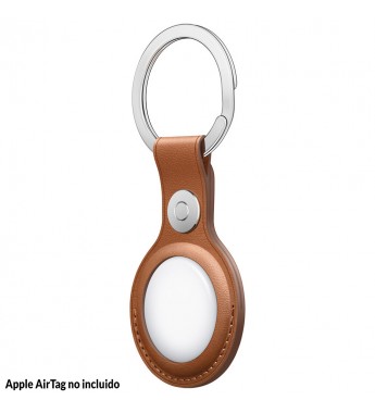 Llavero de Cuero Apple para AirTag MX4M2ZM/A - Saddle Brown