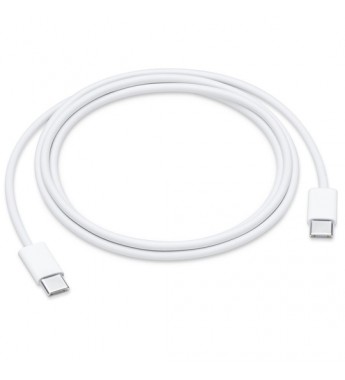 Cable Apple USB-C a USB-C MUF72AM/A (1 metro) - Blanco
