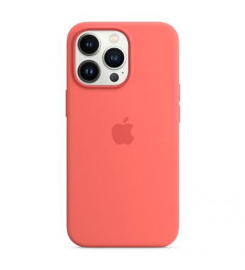 Funda Apple para iPhone 13 Pro Silicone Case with MagSafe MM2E3ZM/A - Pink Pomelo