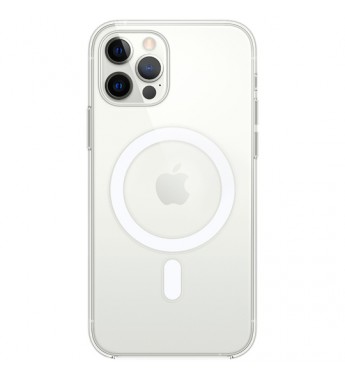 Funda Apple Case with MagSafe MHLM3ZM/A para iPhone 12/12 Pro - Transparente