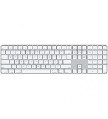 Teclado Apple Magic Keyboard MK2C3LL/A A2520 con Touch ID (Inglés) - Plata