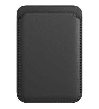 Billetera Leather Wallet con MagSafe para Apple Iphone - Black