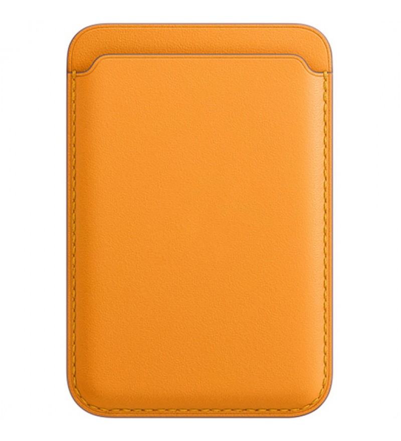 Billetera Leather Wallet con MagSafe para Apple Iphone - California Poppy