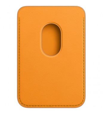 Billetera Leather Wallet con MagSafe para Apple Iphone - California Poppy