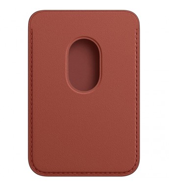 Billetera Apple Leather Wallet MK0E3ZM/A con MagSafe para Iphone - Arizona
