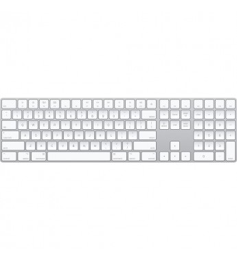 Teclado Apple Magic Keyboard MQ052LL/A A1843 con teclado numérico (Inglés) - Plata
