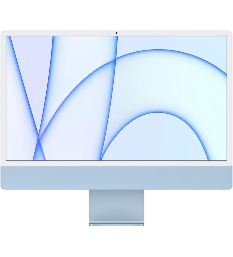 Apple iMac de 24" MGPK3LL/A A2438 con Chip M1/8GB RAM/256GB SSD/4.5K (2021) - Azul
