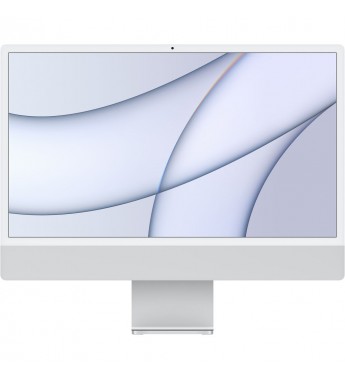 Apple iMac de 24" MGTF3LL/A A2439 con Chip M1/8GB RAM/256GB SSD/4.5K (2021) - Plata