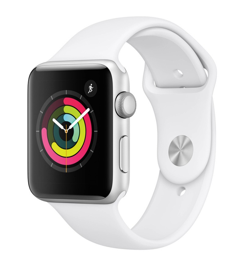 Apple Watch Series 3 de 42 mm MTF22LL/A A1859 GPS - (Caja de aluminio Plata/Correa deportiva Blanca)