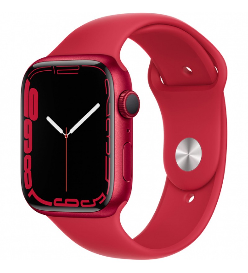 Apple Watch Series 7 de 41mm MKN23LL/A GPS (Caja de aluminio Rojo/Correa deportiva Rojo)