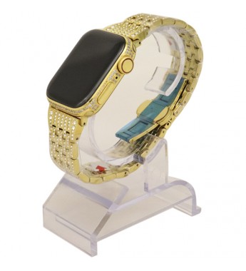 Apple Watch Series 7 de 41mm Gold Prime LTE (Caja Solid Gold 24KT and Diamond/Correa Solid Gold Diamond Strap)