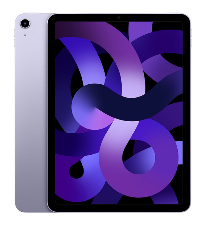 Apple iPad Air 5 de 10.9" MME23LL/A A2588 Wi-Fi con Chip M1 8/64GB 12MP/12MP iPadOS (2022) - Púrpura