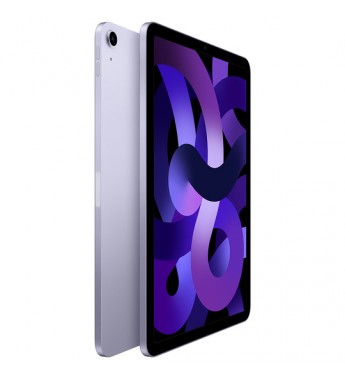 Apple iPad Air 5 de 10.9" MME23LL/A A2588 Wi-Fi con Chip M1 8/64GB 12MP/12MP iPadOS (2022) - Púrpura
