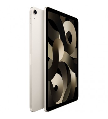 Apple iPad Air 5 de 10.9" MM9F3LL/A A2588 Wi-Fi con Chip M1 8/64GB 12MP/12MP iPadOS (2022) - Blanco estrella
