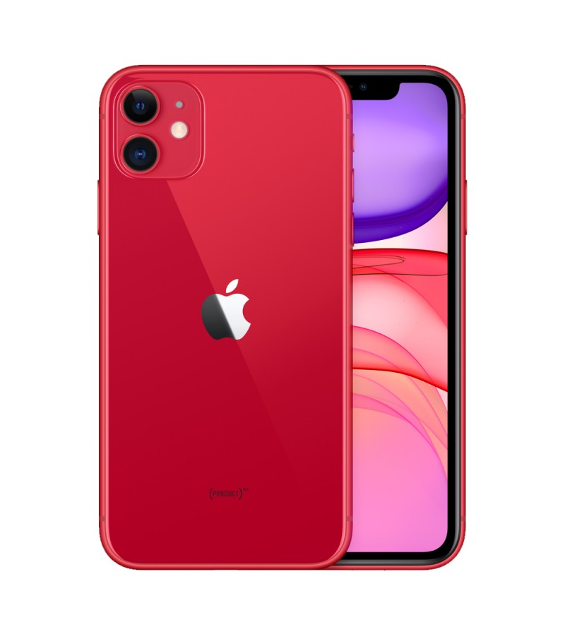 Apple iPhone 11 LL A2221 64GB 6.1" 12+12/12MP iOS - Rojo